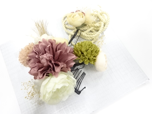 アンティーク　髪飾りセット